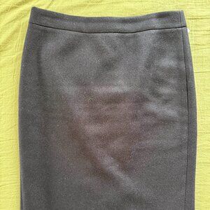 JCrew No. 2 Pencil Skirt 100% wool Size 0